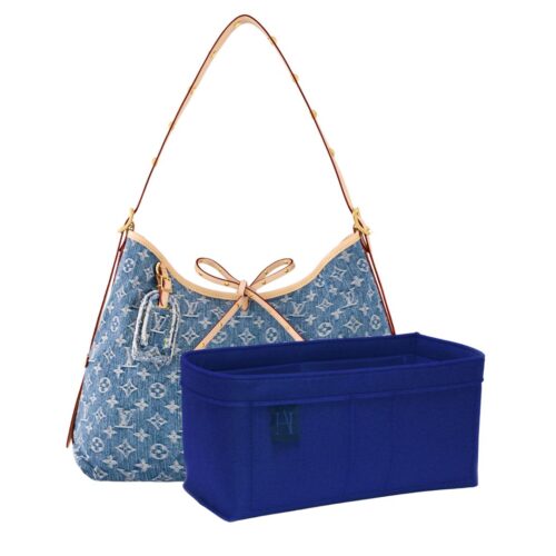 handbag liner / bag organiser for the LV Carryall MM Denim Monogram