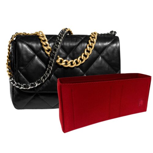 purse insert for chanel maxi 19 bag